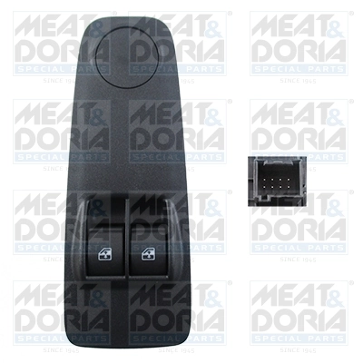 Switch, window regulator